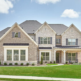 Beautiful home exterior with Horizon Stone veneer